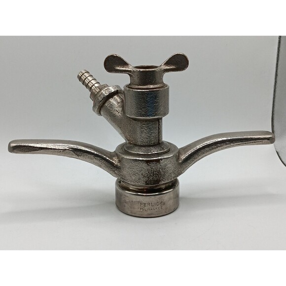 Vintage PERLICK 700 Beer Wing Tap Milwaukee WI USA Vintage Barware Older - Picture 1 of 14